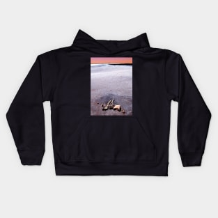 Bare Bones, Salt Lake, The Coorong, South Australia Kids Hoodie